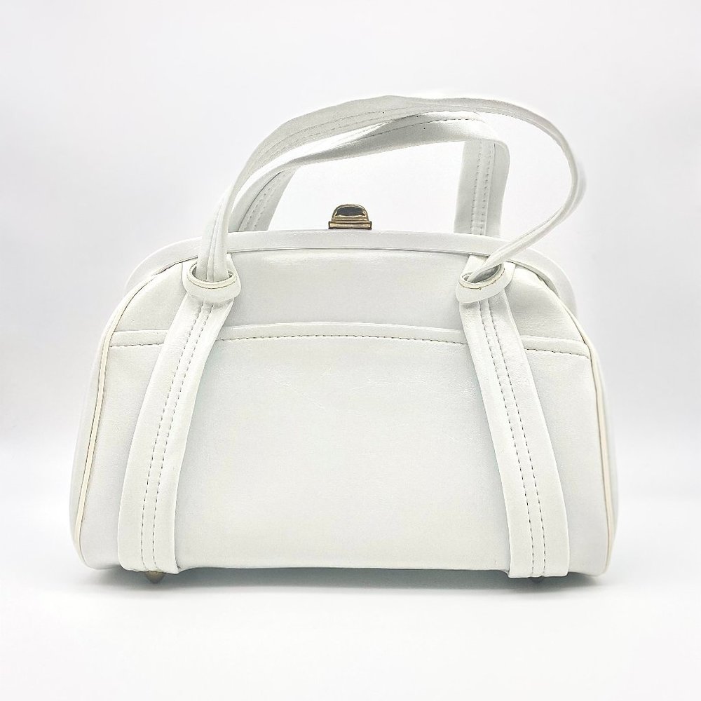 1960s White Vintage Purse